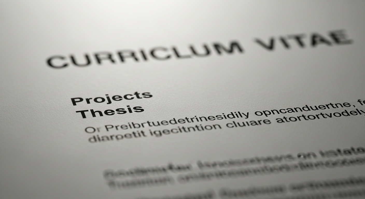 Viết gì vào cv khi chỉ có đồ án?